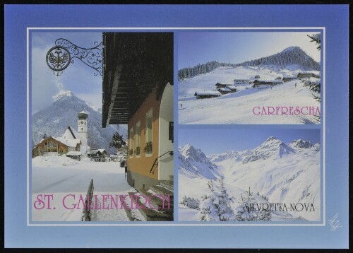 St. Gallenkirch : Garfrescha : Silvretta-Nova : [St. Gallenkirch im Montafon mit Skigebiet Silvretta-Nova und Garfrescha Vorarlberg, Österreich ...]