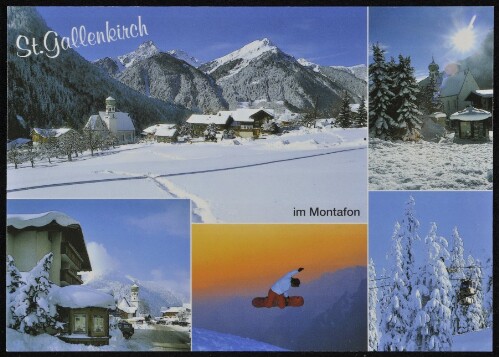 St. Gallenkirch im Montafon : [St. Gallenkirch im Montafon, Skigebiet Silvretta-Nova, Vorarlberg, Österreich ...]