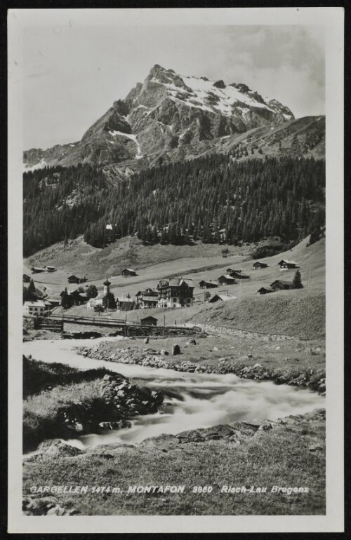 [St. Gallenkirch] Gargellen 1474 m, Montafon