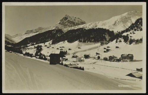 [St. Gallenkirch] Gargellen 1447 m