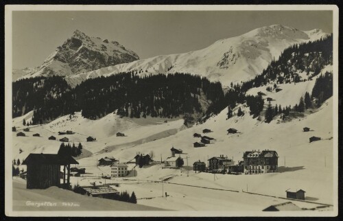 [St. Gallenkirch] Gargellen 1447 m