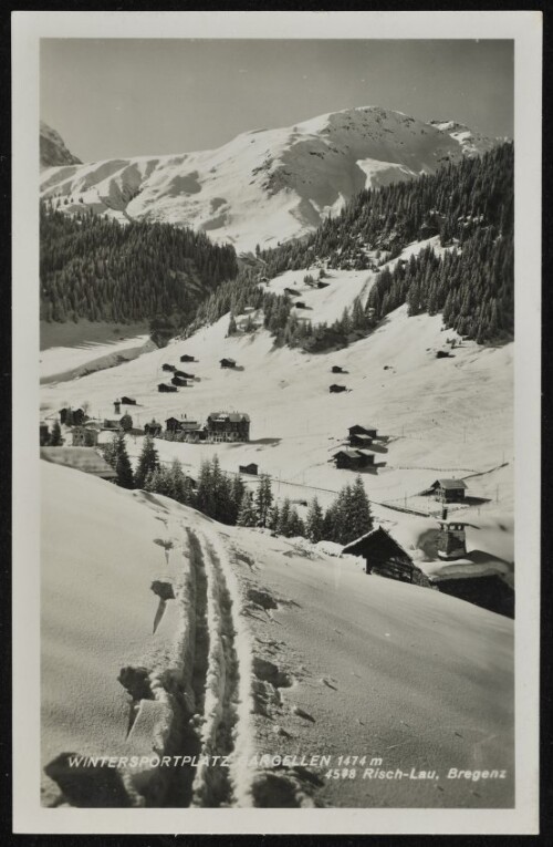 [St. Gallenkirch] Wintersportplatz Gargellen 1474 m