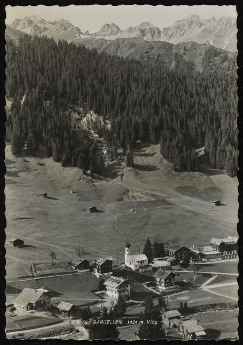 [St. Gallenkirch] Gargellen 1424 m, Vlbg.