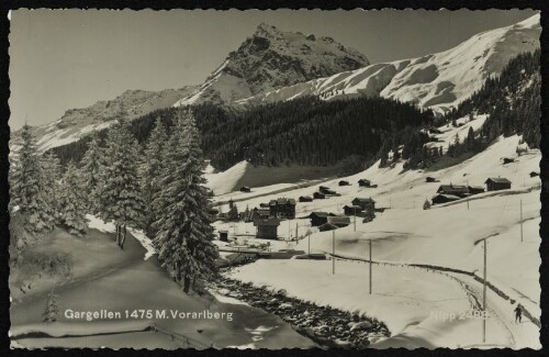 [St. Gallenkirch] Gargellen 1475 m. Vorarlberg