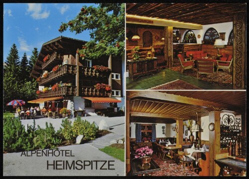 [St. Gallenkirch Gargellen] Alpenhotel Heimspitze : [Alpenhotel Heimspitze A-6787 Gargellen im Montafon Familie Kurt Thöny, Tel. 0 55 57 / 63 19 Vorarlberg, Österreich ...]