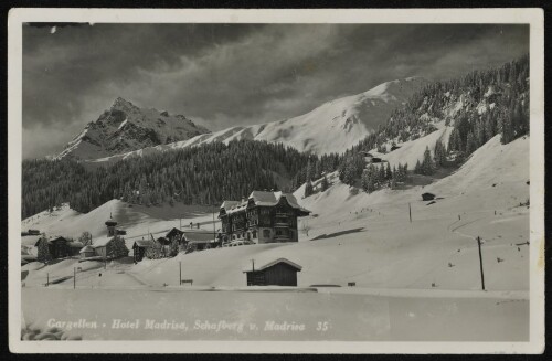 [St. Gallenkirch] Gargellen - Hotel Madrisa, Schafberg u. Madrisa