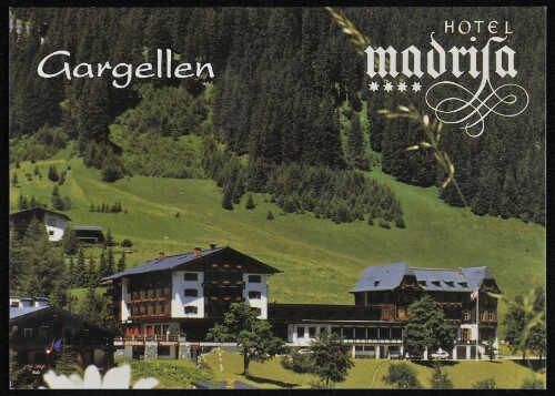 [St. Gallenkirch] Hotel Madrisa Gargellen : [Hotel Madrisa **** Fam. Hans Karl Rhomberg A-6787 Gargellen, Montafon Tel.: 05557 / 6331 ...]