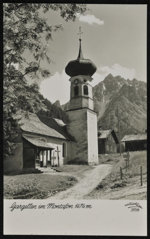 [St. Gallenkirch] Gargellen im Montafon 1474 m