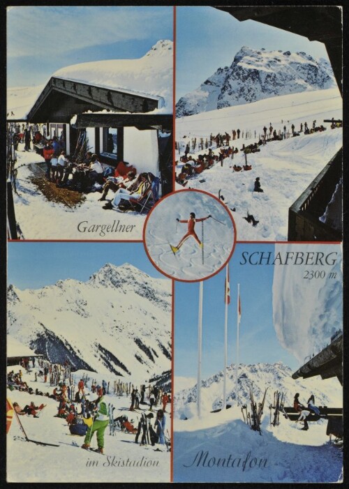 [St. Gallenkirch] Gargellner Schafberg 2300 m im Skistadion Montafon : [Skiparadies Gargellner Schafberg, 2300 m im Montafon Vorarlberg, Österreich ...]
