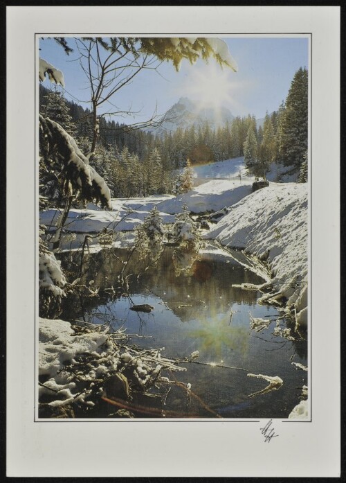 [St. Gallenkirch Gargellen] : [Gargellen, Suggendinbach mit Madrisa, 2770 m ...]