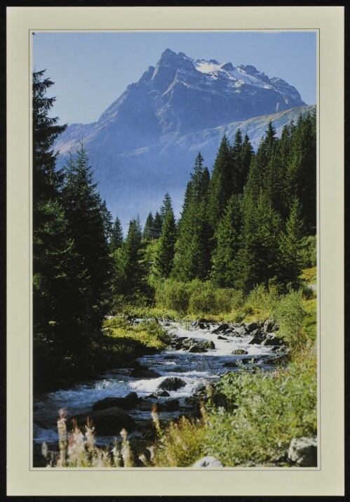 [St. Gallenkirch Gargellen] : [Sommer - Freizeit - Erlebnis am Weg nach Gargellen mit Blick zur Madrisa, im schönen Montafon, Vorarlberg - Austria ...]