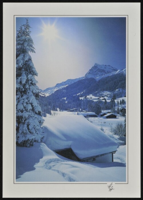 [St. Gallenkirch Gargellen] : [Gargellen, Blick zur Madrisa, 2770 m Montafon, Österreich ...]