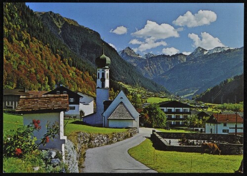 [St. Gallenkirch Gortipohl] : [Gortipohl im Montafon gegen die Vallüla, 2813 m Vorarlberg, Österreich ...]