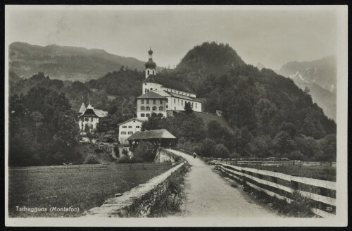 Tschagguns (Montafon) : [Tschagguns (Montafon) mit Gasthof Löwen ...]