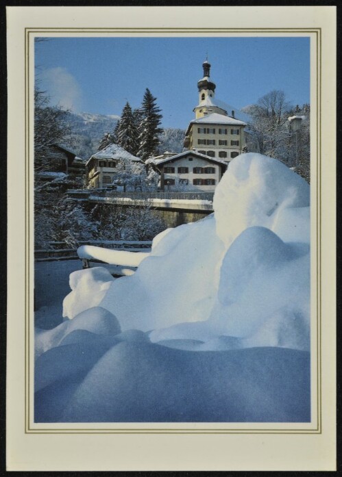 [Tschagguns] : [Motiv von der Pfarrkirche Tschagguns im Montafon, Vorarlberg ...]