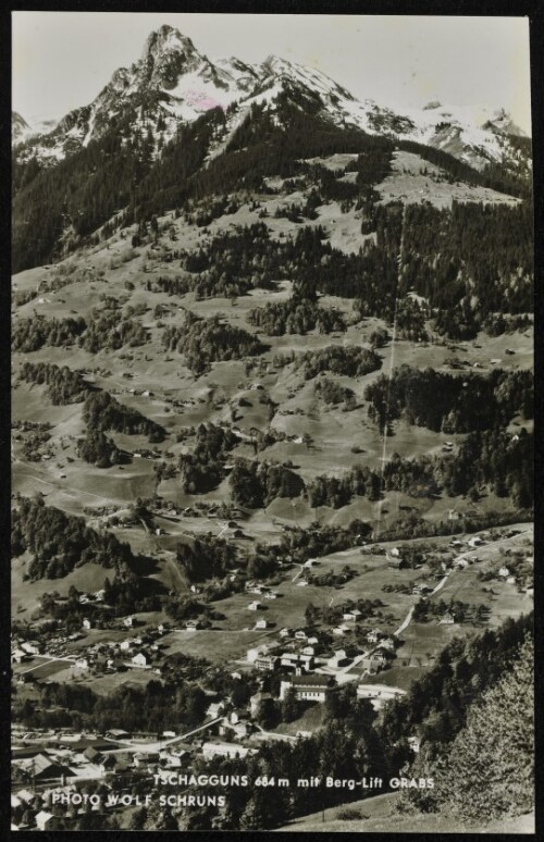 Tschagguns 684 m mit Berg-Lift Grabs