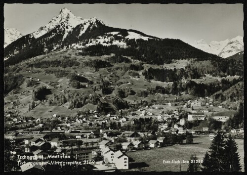 Tschagguns, Montafon : Tschaggunser-Mittagsspitze 2169 m