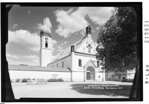 Andelsbuch im Bregenzerwald / Kirche / Vorarlberg