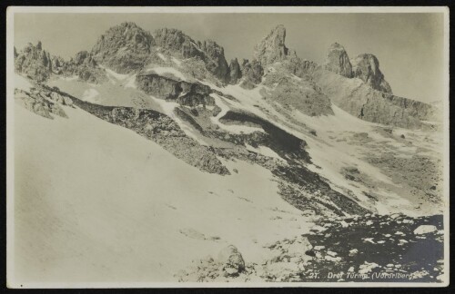 [Tschagguns] Drei Türme (Vorarlberg)