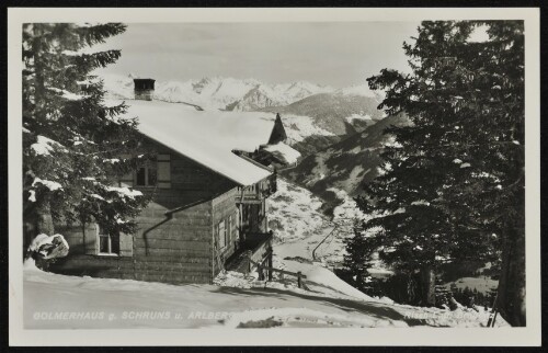 [Tschagguns] Golmerhaus g. Schruns u. Arlberg