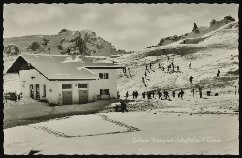 [Tschagguns] Golmer Hang mit Sulzfluh u. 3 Türme