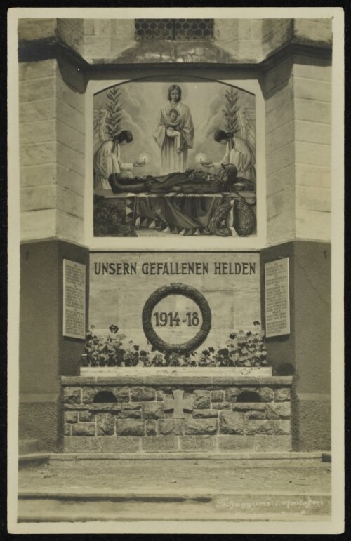 Tschagguns i. Montafon Kriegerdenkmal