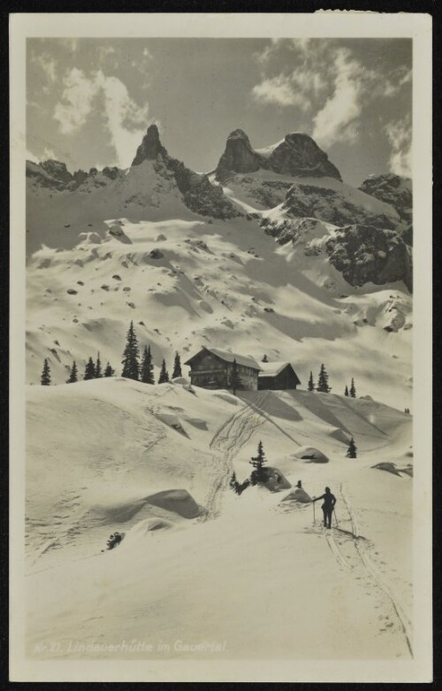 [Tschagguns] Lindauerhütte im Gauertal