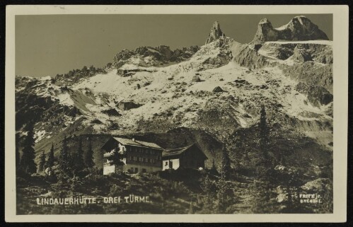 [Tschagguns] Lindauerhütte Drei Türme