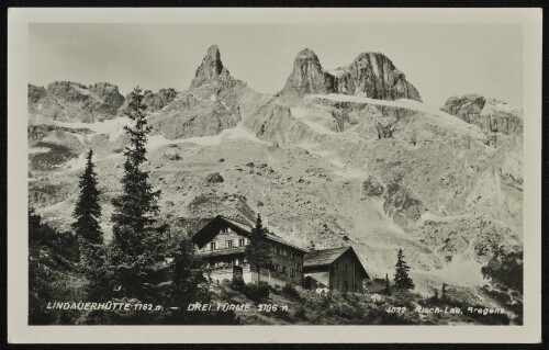 [Tschagguns] Lindauerhütte 1762 m - Drei Türme 2786 m