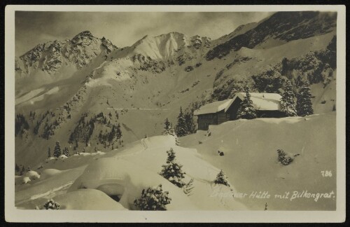 [Tschagguns] Lindauer Hütte mit Bilkengrat : [Carte Postale ...]