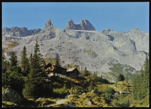 [Tschagguns] : [Lindauerhütte 1762 m mit 3 Türme 2828 m ...]