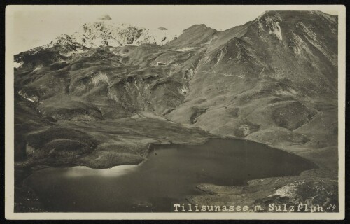 [Tschagguns] Tilisunasee m. Sulzfluh