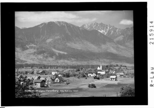 Bludesch im Walgau / Vorarlberg : [Bludesch im Walgau gegen Gampberg und Hohe Köpfe]