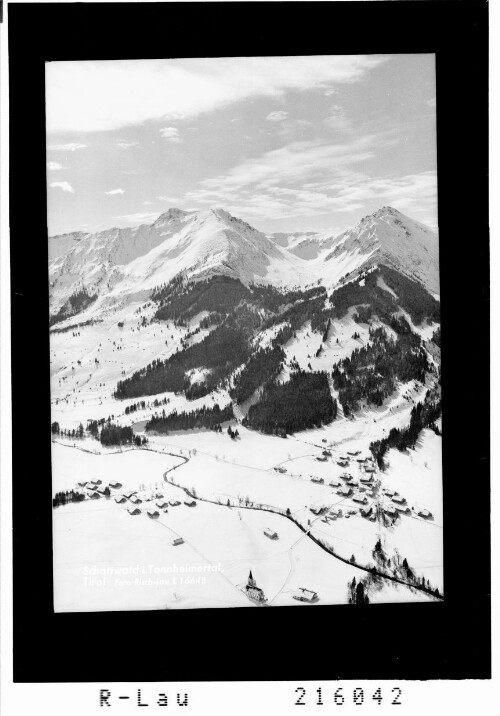 Schattwald im Tannheimertal, Tirol : [Schattwald im Tannheimertal mit Gaishorn und Ponten]