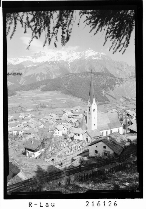 Nauders in Tirol gegen Piz Mundin 3147 m