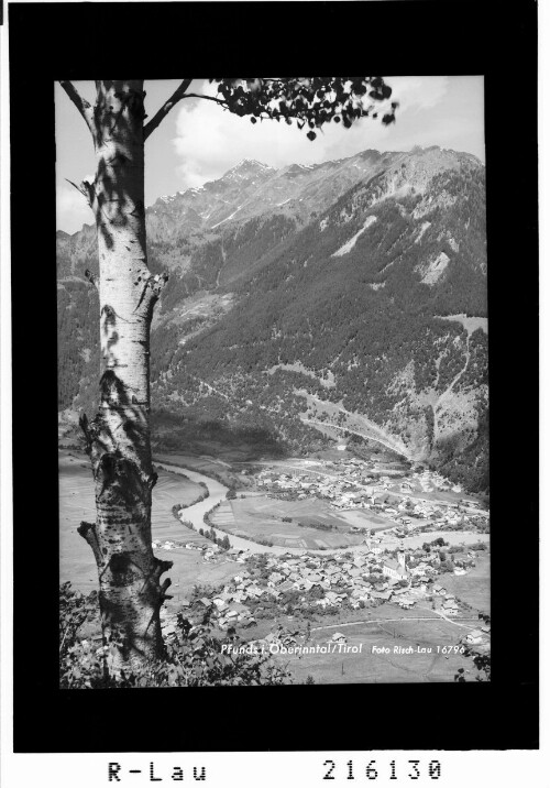 Pfunds im Oberinntal / Tirol : [Pfunds im Oberinntal gegen Kreuzjoch]