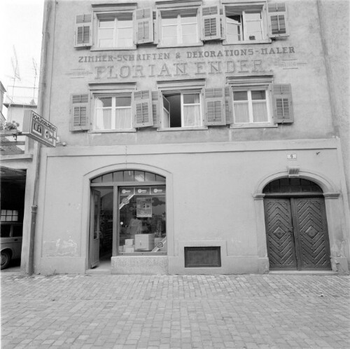 [Feldkirch, Zimmer-Schriften & Dekorations-Maler Florian Ender Haus]