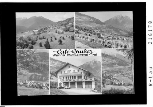 Cafe Gruber Wenns 980 m, Pitztal / Tirol