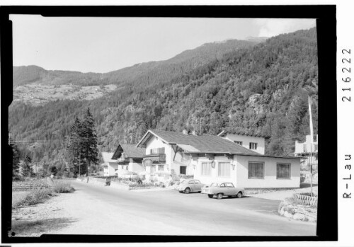 [Gasthof Perberschlager in Habichen bei Ötz im Ötztal gegen Rossköpfe / Tirol]