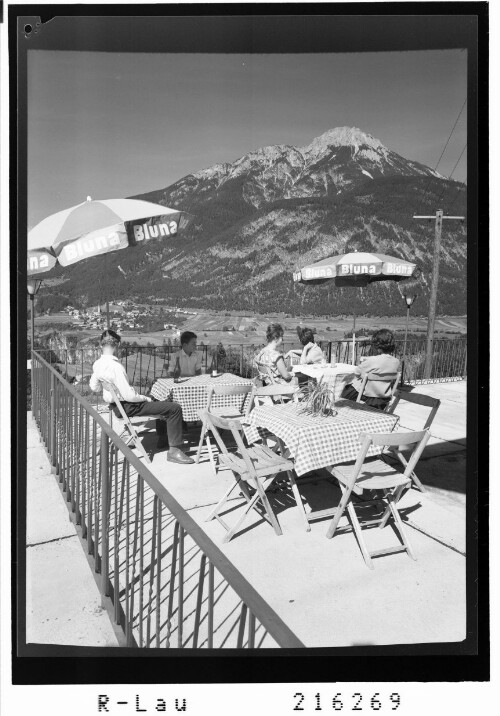 Gasthaus Lärchenwald Arzl / Wald, Pitztal in Tirol : [Wald bei Arzl im Pitztal mit Blick zum Tschirgant / Tirol]