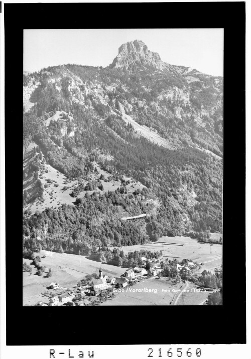 Braz / Vorarlberg : [Innerbraz im Klostertal gegen Roggelskopf]