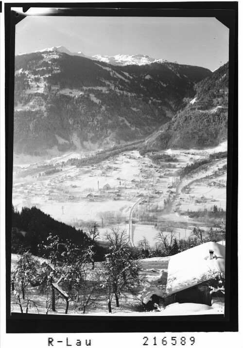 Vandans gegen Golm im MOntafon, Vorarlberg