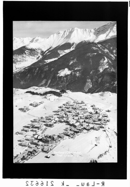 Serfaus im Oberinntal, Tirol : [Serfaus im Oberinntal gegen Peischelkopf und Roten Schrofen]
