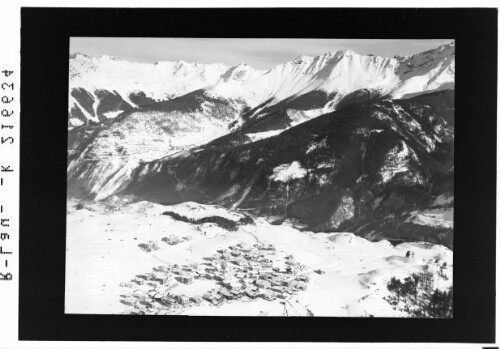 Serfaus im Oberinntal, Tirol : [Serfaus im Oberinntal gegen Kaunergrat und Glockturmkamm]