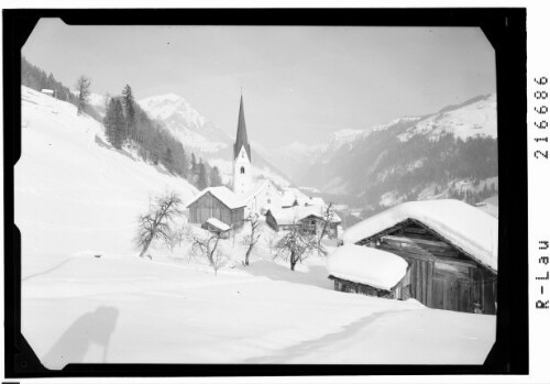 [Sonntag im Grossen Walsertal gegen Blasenka und Diesner Höhe]
