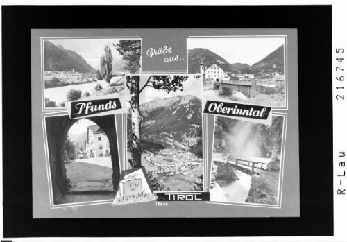 Grüße aus Pfunds / Oberinntal / Tirol