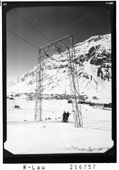 [Schlepplift bei Galtür im Paznaun / Tirol]