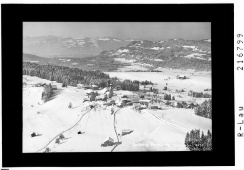 Sulzberg, Vorarlberg : [Sulzberg im Bregenzerwald gegen Rheintal und Pfänder]