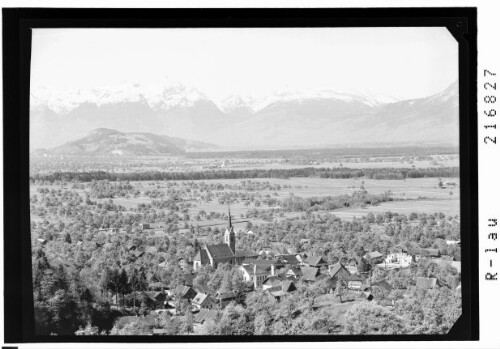 [Weiler gegen Balfrieser Berge und Churfirsten]