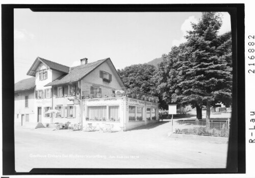 Gasthaus Einhorn bei Bludenz / Vorarlberg